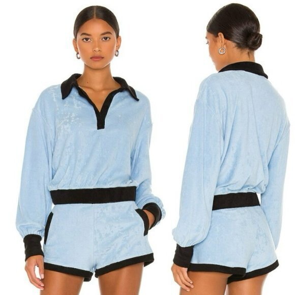 L'academie Jamilla Pullover + Victoria Short Set